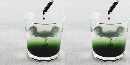 Chlorophyll Liquid Drops